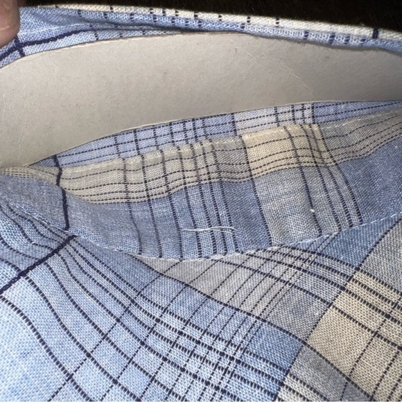 JC Penney Vintage Button Down Pearl Snaps Size 16-16 1/2 (L) NEW F11 - Picture 5 of 8